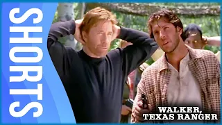 dope gang is EASILY outsmarted by 1000 IQ walker 🧠 | Walker, Texas Ranger #shorts