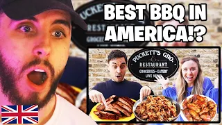 Brit Reacts to An Italian tries Southern BBQ for the first time!