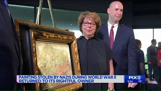 Renoir painting stolen by Nazis returned to victim`s granddaughter