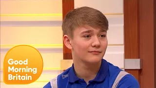 Teen Returns to Motor Racing After Losing Both His Legs | Good Morning Britain