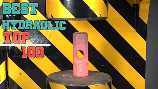 More Than 100 Best Hydraulic press moments , Oddly Satisfying!