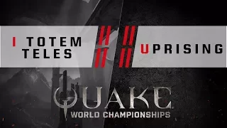 Quake - I Totem Teles vs. Uprising [4v4] - Quake World Championships - Ro16 NA Qualifier #2