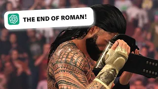 You won't believe how ChatGPT booked Roman Reigns ending 😲