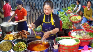 Cambodian Routine Street Food & Lifestyle - Neem Flower Salad, Fried Ginger, & More