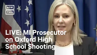 Michigan Prosecutor Holds News Conference on High School Shooting | LIVE