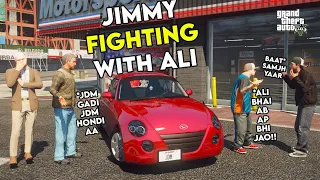 DADA ABU Bought New Car | Daihatsu Copen | Jimmy And Ali bhai Fighting | GTA 5 Mods