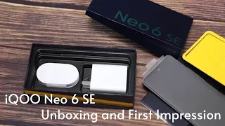 iQOO Neo 6 SE Unboxing and First Impression