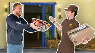 Treating Delivery Men like Trick-or-Treaters on Halloween (ft. Tom Mabe)