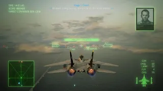 Ace Combat 7: The Betrayal (F-14D with Flyby Replay)