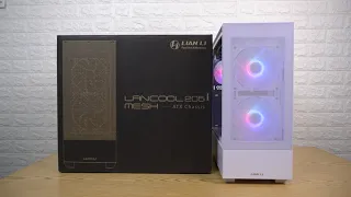 مراجعة صندوق الحاسب الأقتصادي Lian Li Lancool 205 Mesh