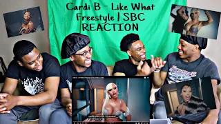 Cardi B - Like What Freestyle | SBC REACTION