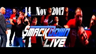 WWE Smackdown shane mcmahon vs kurt angle 14 November 2017