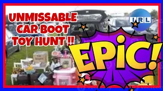 UNMISSABLE EPIC Bank holiday Car Boot Sale Toy Hunt #carboot #castleford #toyhunt