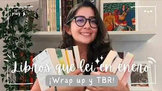 Todos los libros que leí en ENERO 📚 WRAP UP y TBR 📘 | VIDA CHILL