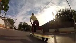 Longboard session Israel gopro hero 2