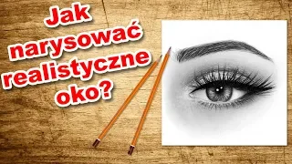 JAK NARYSOWAĆ OKO od podstaw? OD ZERA!