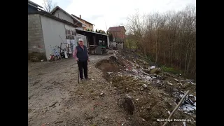Kritična situacija, klizište 4 metra od kuće Latifa Jakupovića