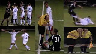 CUTTHROAT GAME ERUPTS AFTER FINAL WHISTLE!  VIOLENT TACKLES, BEST GOALS & SURPLUS HOSTILITY!