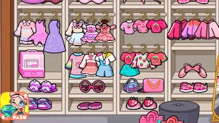 Pazu avatar world my new spring closet all in pink 💖💖💖 #tocalifeworld #avatarworld