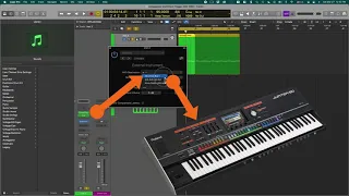 How to record Logic Pro's Arpeggiator and chord Trigger Midi FX plugin's outputs