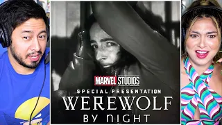 Marvel Studios WEREWOLF BY NIGHT Trailer Reaction!! |  | Disney+