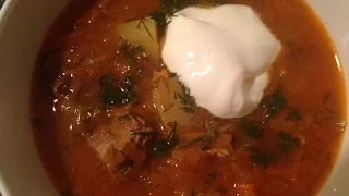 Shchi - Russian Sauerkraut Soup