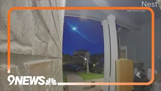 Fireball meteor spotted over Colorado