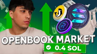 CREATE CHEAP OPENBOOK MARKET ✅ 0.4 SOL Market ID