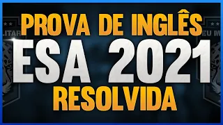 Gabaritando a Prova de Inglês - ESA 2021