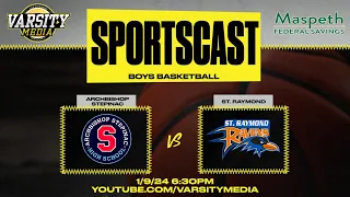 SPORTSCAST | Archbishop Stepinac vs. St. Raymond's | Boys Basketball | 1/9 | 4:30 PM