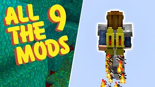 All The Mods 9 Modded Minecraft EP4 Iron Jetpacks and Mob Grinding Utils Mob Farms