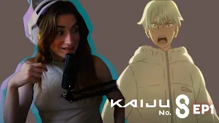 A quick and British reaction to the first episode of Kaiju 8 - this anime was not what I expected!