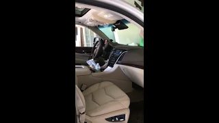 Escalade  2018 REMOVE 3 ROW AND INSTALLED IN 2 ROW  1 PART   2018 كاديلك اسكليد