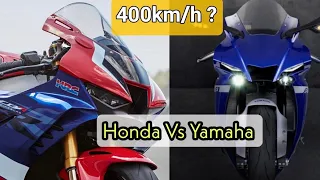 CBR Vs R1-2021 top speed. Honda CBR1000rr-r/ Yamaha R1 2021