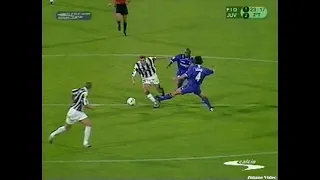 Zidane vs Fiorentina (2000-01 Serie A 30R) Italian Commentary