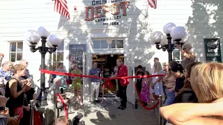 JCB LIVE: The Calistoga Depot Grand Opening Ribbon Cutting July 21, 2022