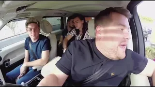 One Direction Carpool karaoke (unseen footage)