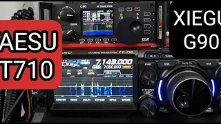 YAESU - FT 710 & XIEGU G90