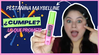 PESTAÑINA MAYBELLINE GREATLASH ¡PROMETE MUCHAS COSAS! ¿CUMPLE TODO? | ClauChannel Beauty