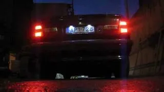 BMW E34 535i NA Tuned burnout