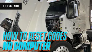 How to Reset Codes on a Semi Truck WITHOUT a Computer!