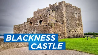 Inside BLACKNESS CASTLE - Is It Worth The Money? - Scotland Walking Tour | 4K | 60FPS