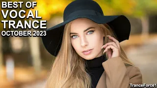 BEST OF VOCAL TRANCE MIX (October 2023) | TranceForce1