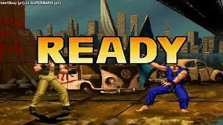 [FightCade King of Fighters '98] kim10boy vs SUPERMARI0