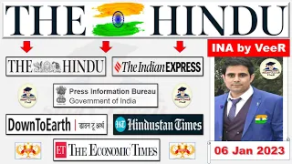 Important News Analysis 06 January 2023 by Veer, The Hindu Newspaper Editorial Analysis for UPSC IAS