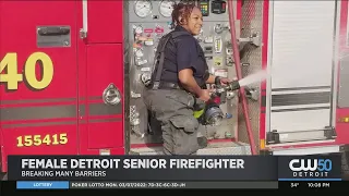 Female Detroit Senior Firefighter Breaking Several Barriers In The City