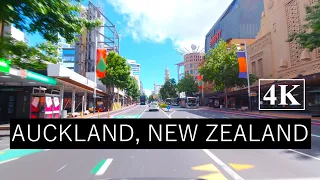 Auckland, New Zealand's largest City  4K