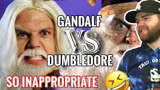 [Industry Ghostwriter] Reacts to: Gandalf vs Dumbledore. Epic Rap Battles of History- TOUGH BATTLE