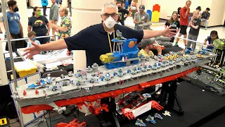 Giant LEGO Space Battleship Hornet