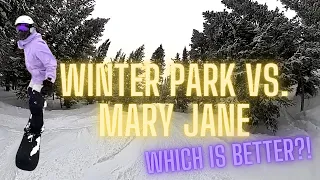 Winter Park vs. Mary Jane: Mountain Comparison